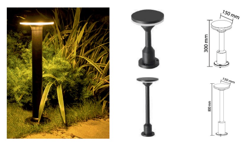 Bollard armatür